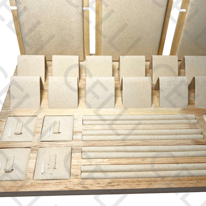 Expositor de colares, brincos e anéis