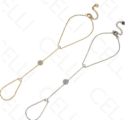 Pulseira de Aço - corrente para pulso e dedo