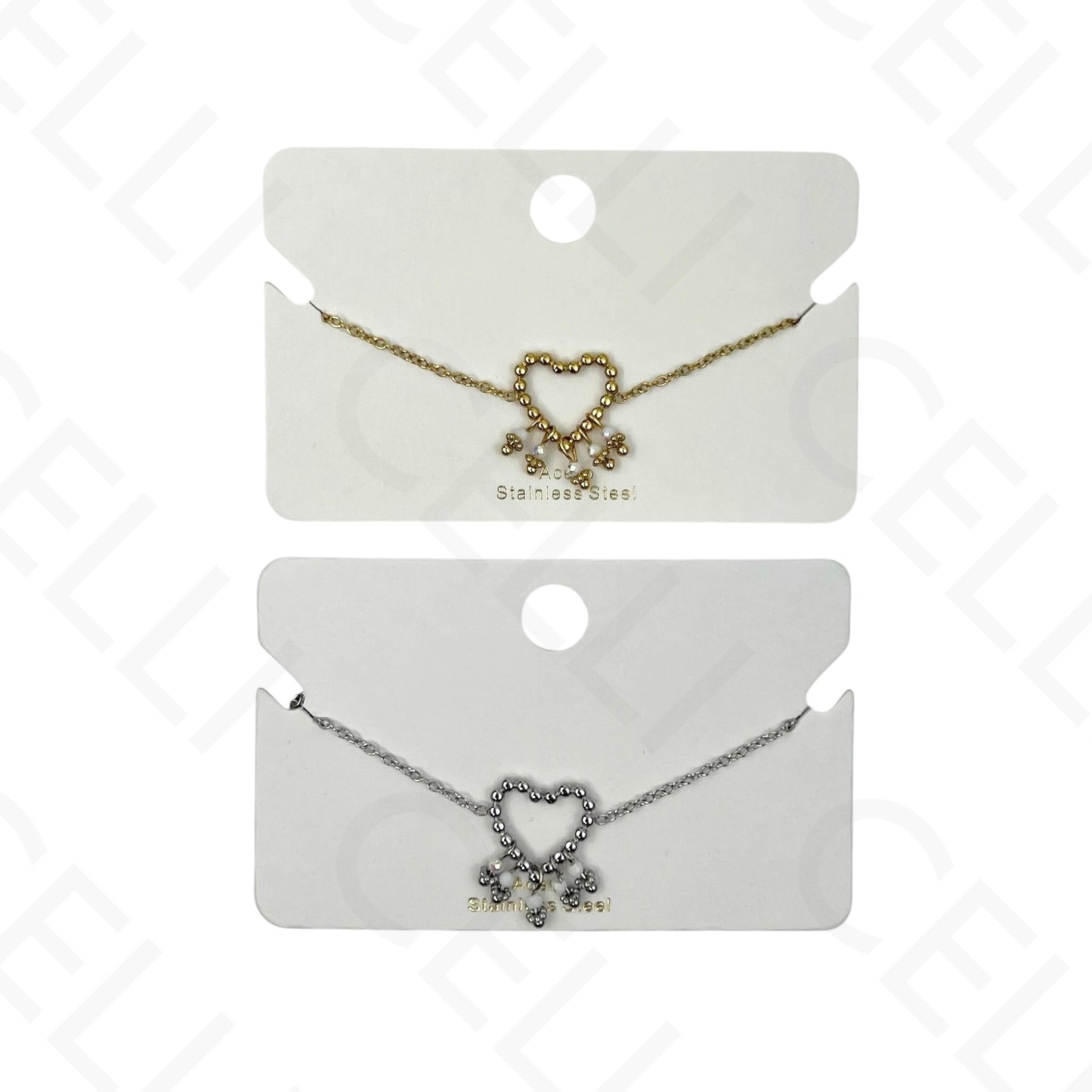 Collar de acero - Formato Y discos martillados