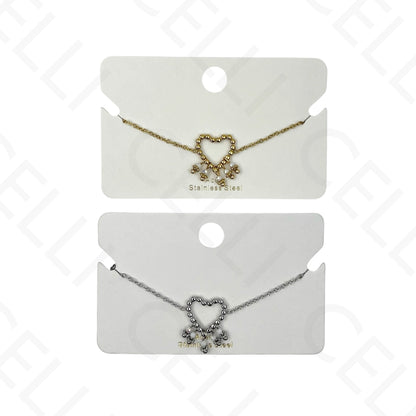 Collar de acero - Formato Y discos martillados