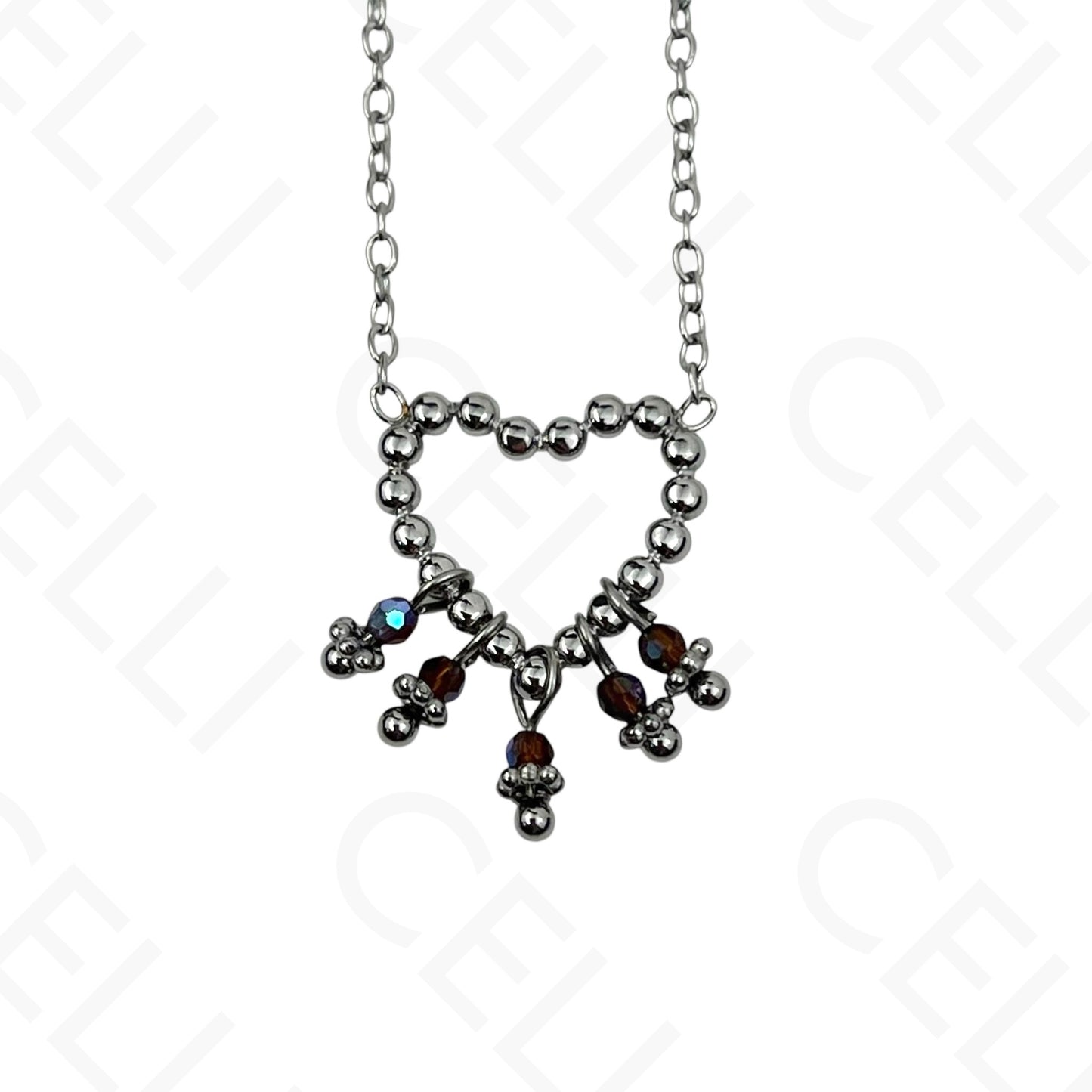 Collar de acero - Formato Y discos martillados