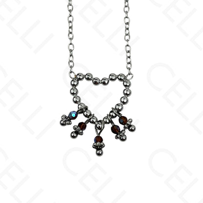 Collar de acero - Formato Y discos martillados