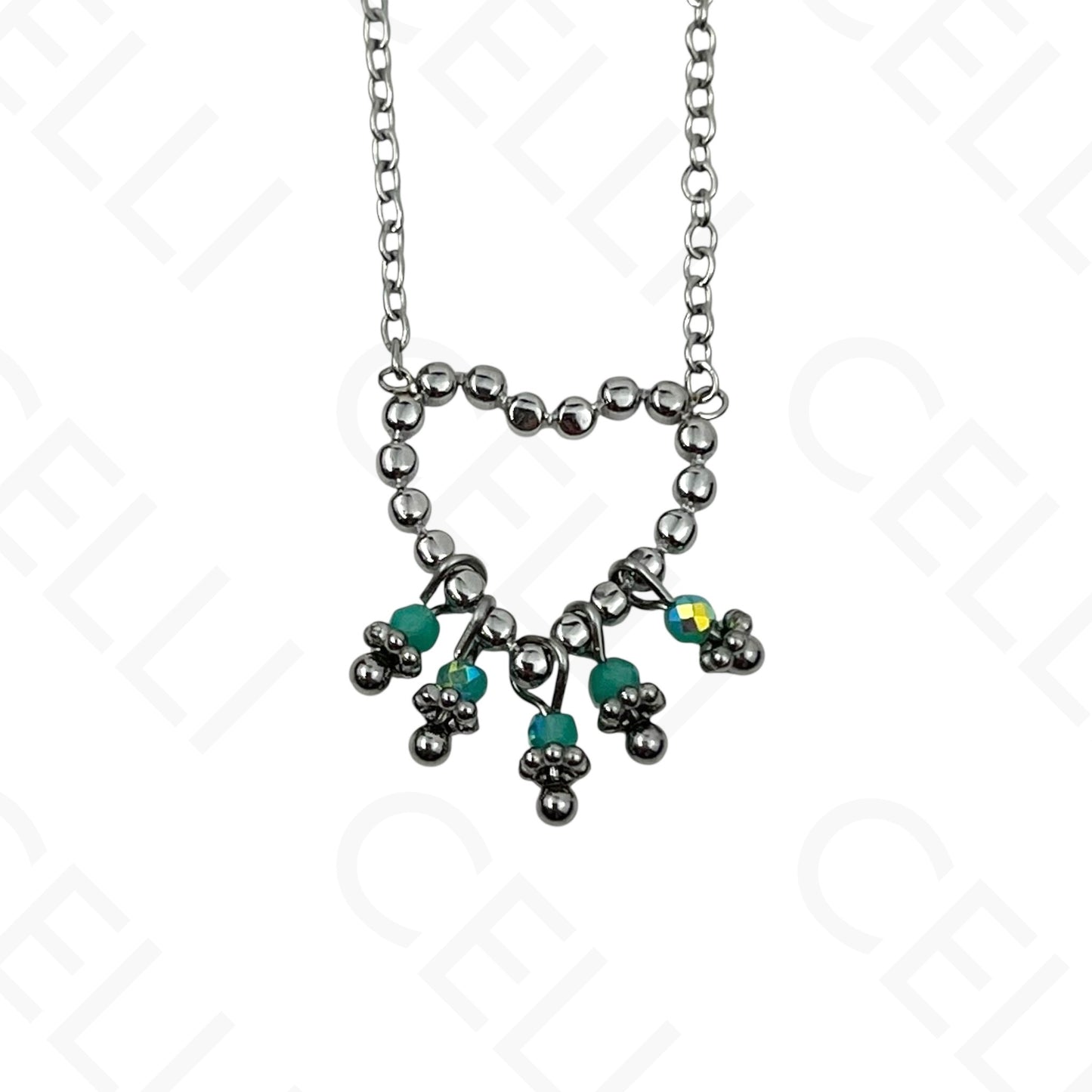 Collar de acero - Formato Y discos martillados