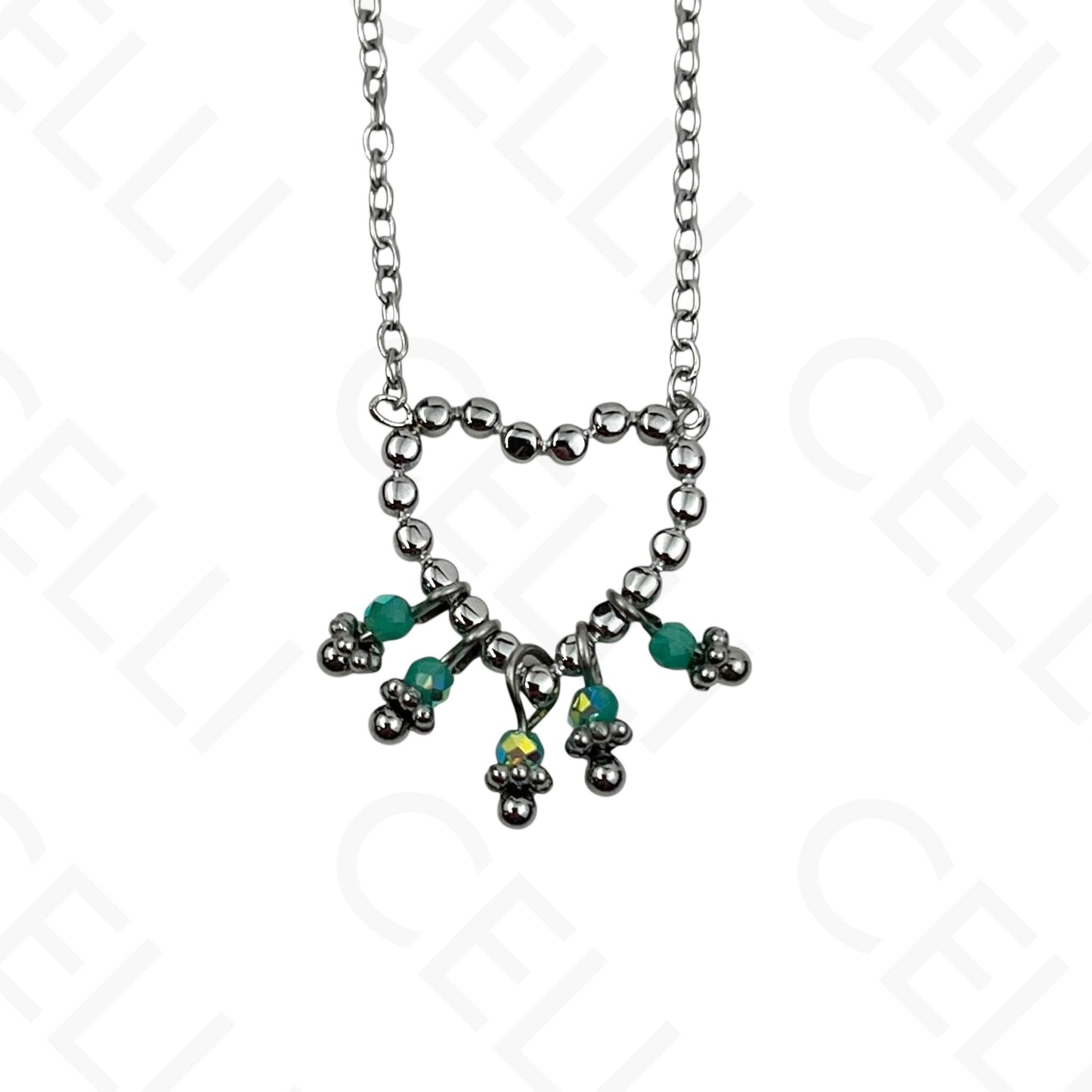 Collar de acero - Formato Y discos martillados