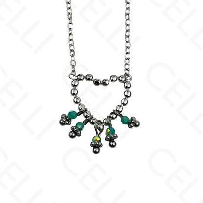 Collar de acero - Formato Y discos martillados