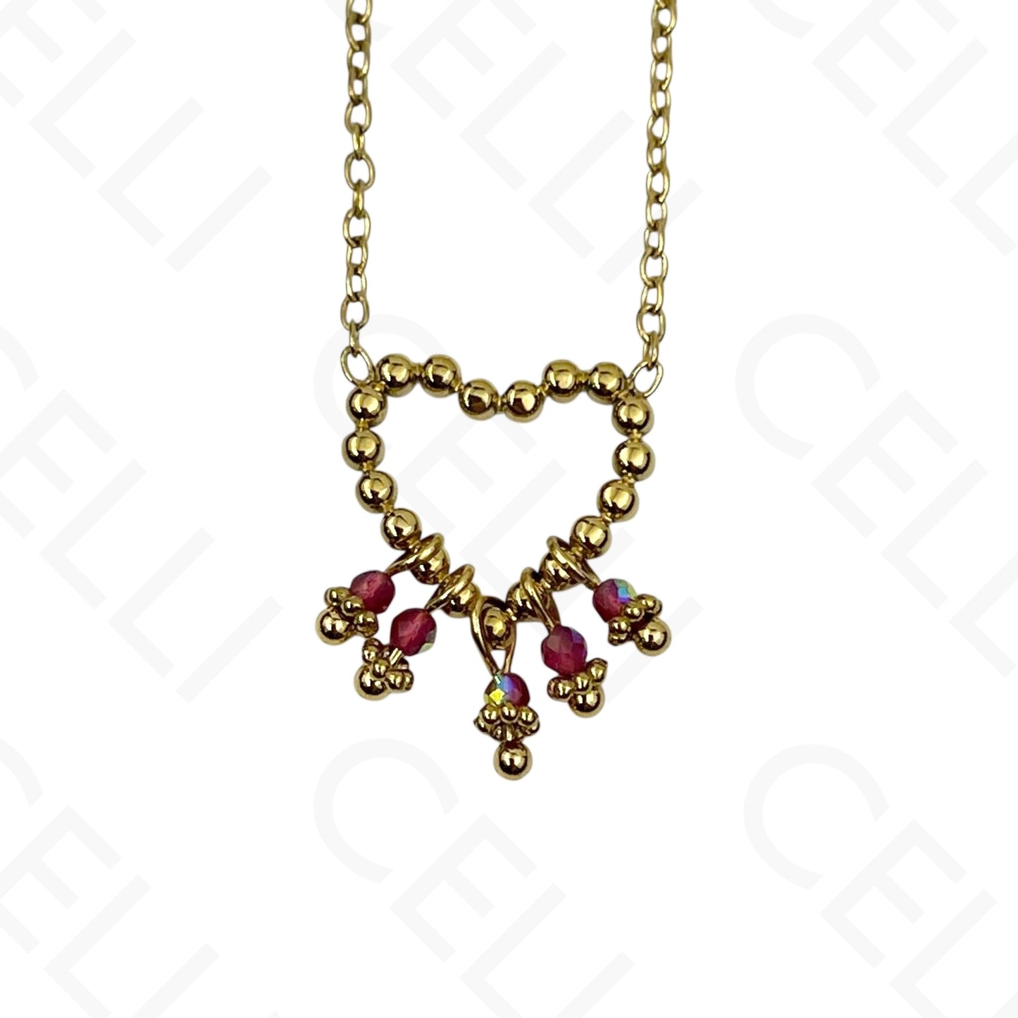 Collar de acero - Formato Y discos martillados