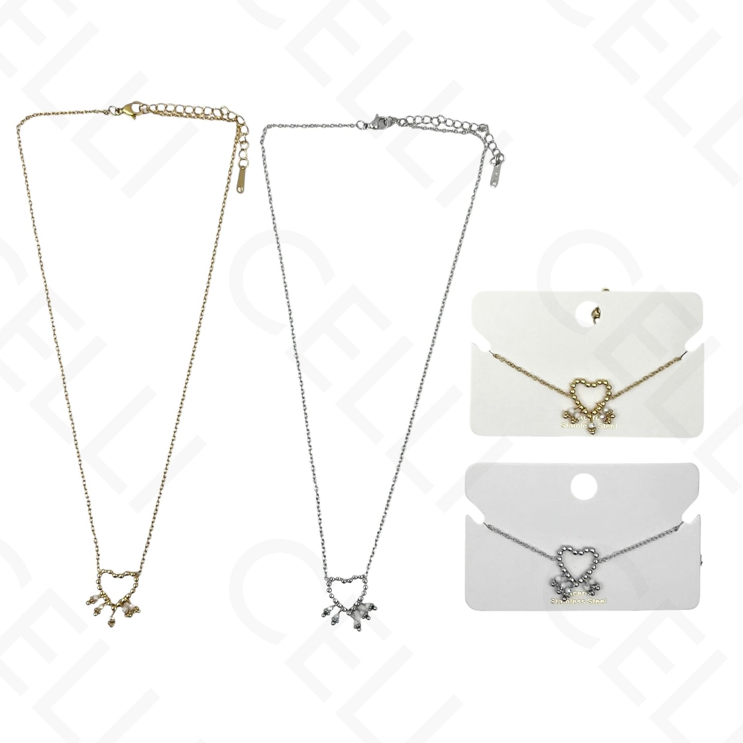 Collar de acero - Formato Y discos martillados