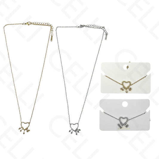 Collar de acero - Formato Y discos martillados