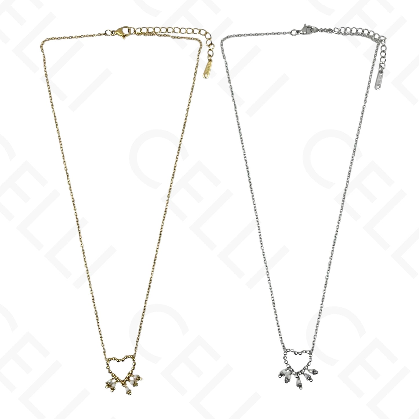 Collar de acero - Formato Y discos martillados