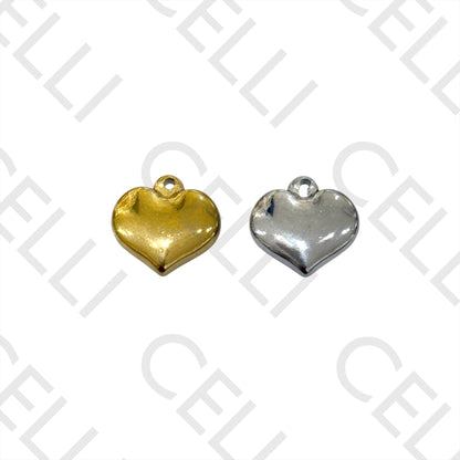 Medalha de Aço - coração (2 und.)