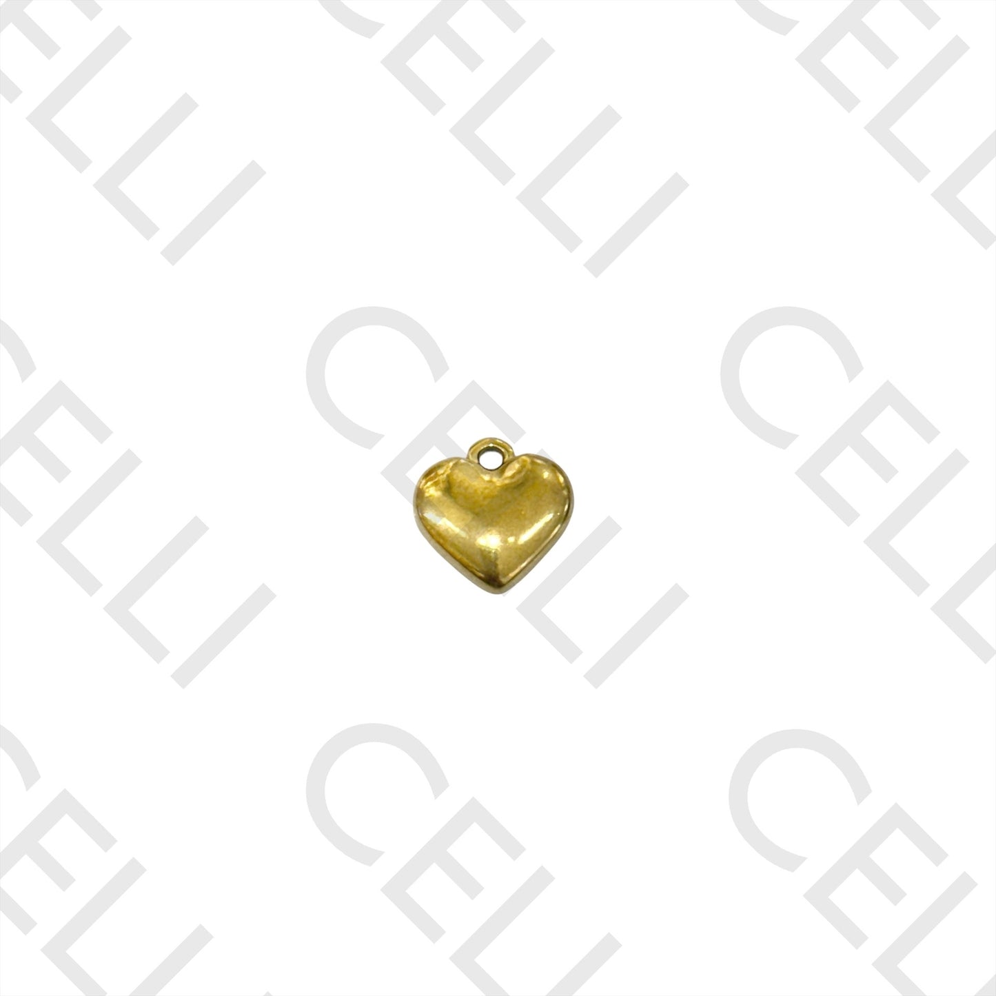 Medalha de Aço - coração (2 und.)