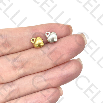 Medalha de Aço - coração (2 und.)