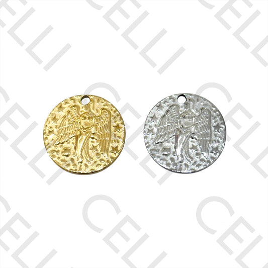 Medalha de Aço - anjo (2 und.)