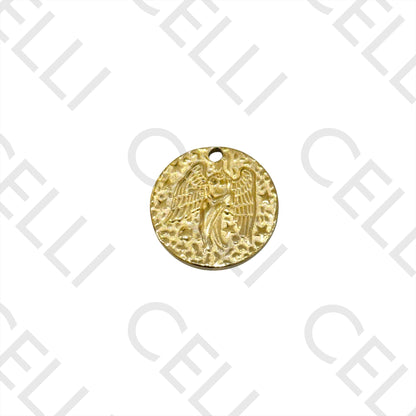 Steel Medal - angel (2 pcs.)