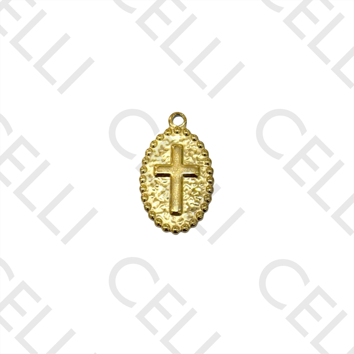 Medalha de Aço - cruz oval (2 und.)