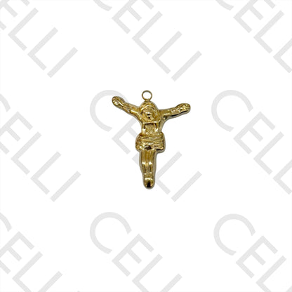 Medalha de Aço - crucifixo (2 und.)