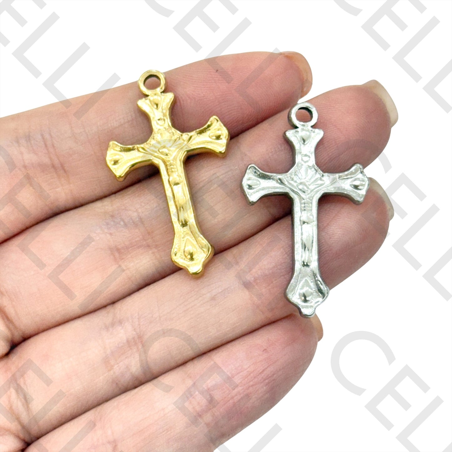 Medalha de Aço - cruz (2 und.)