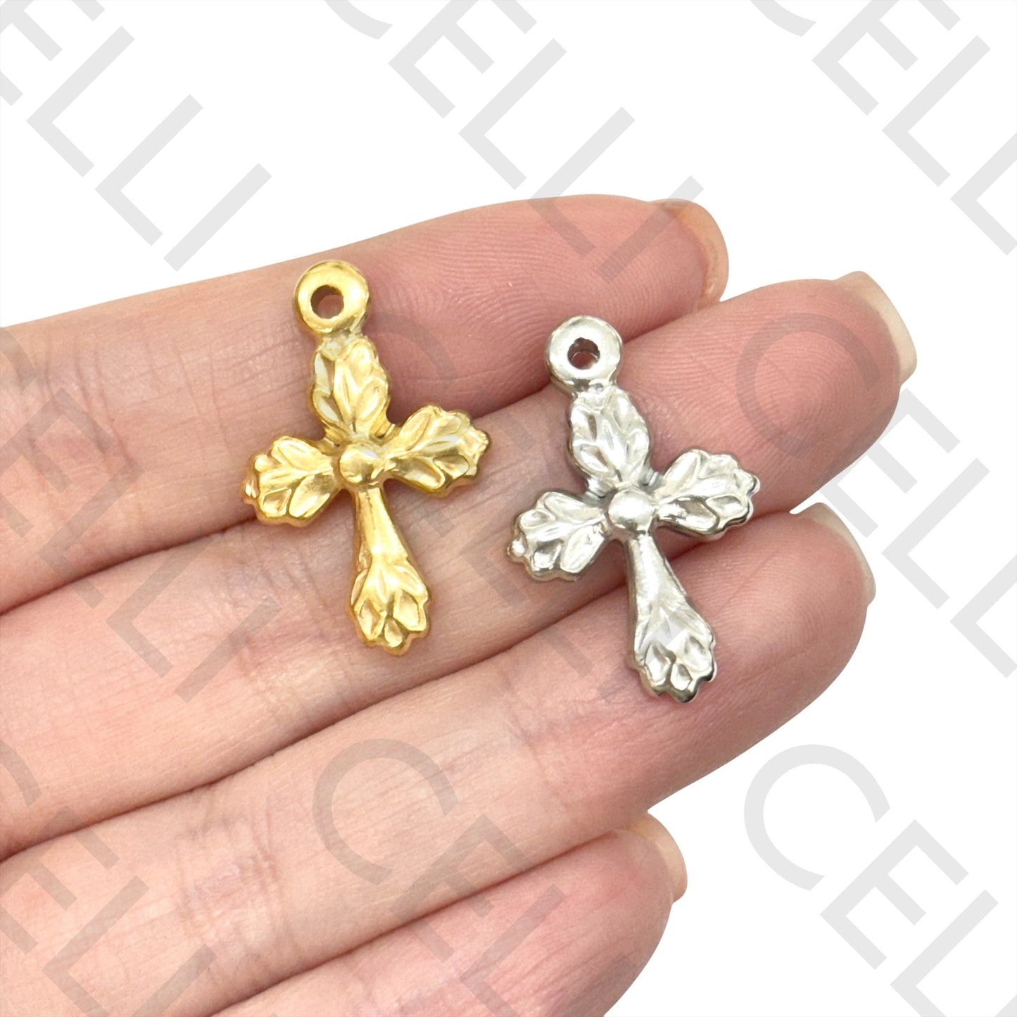 Medalha de Aço - cruz (2 und.)