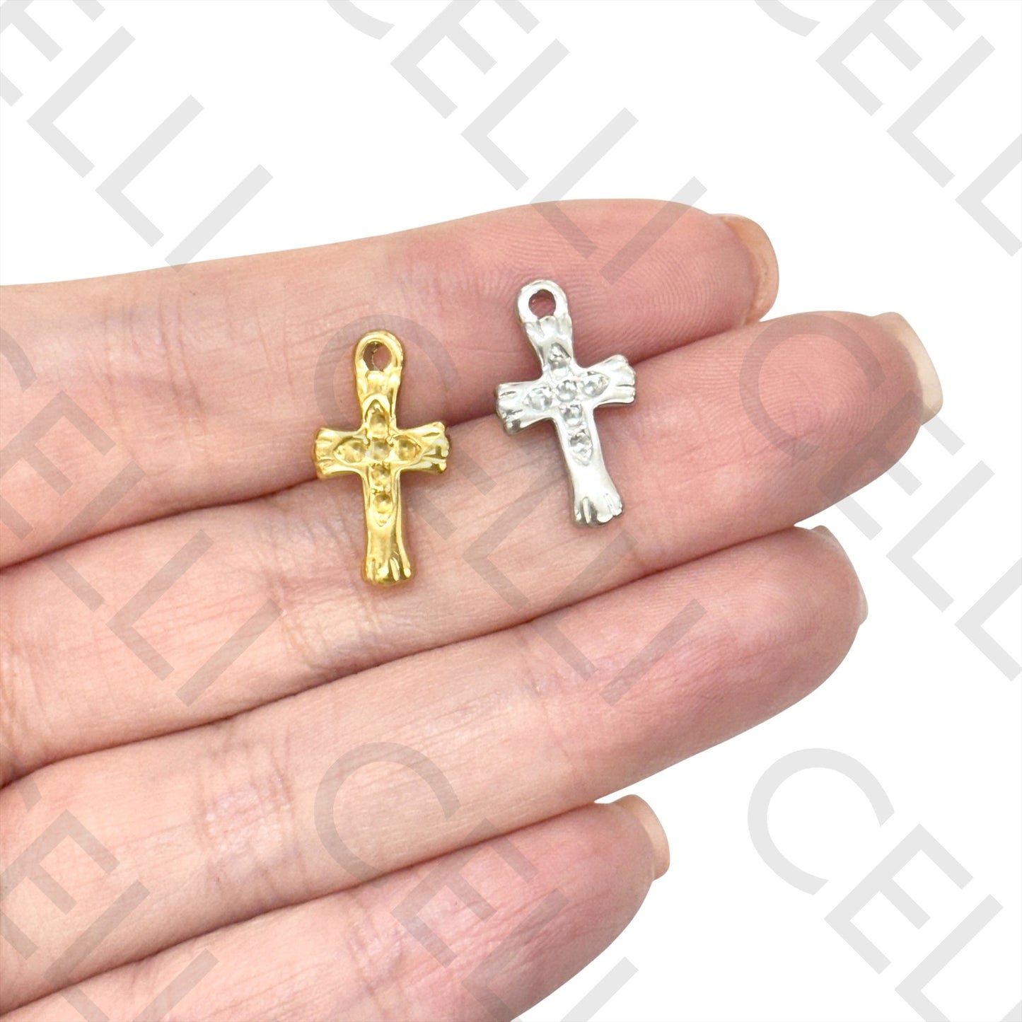 Medalha de Aço - cruz (2 und.)