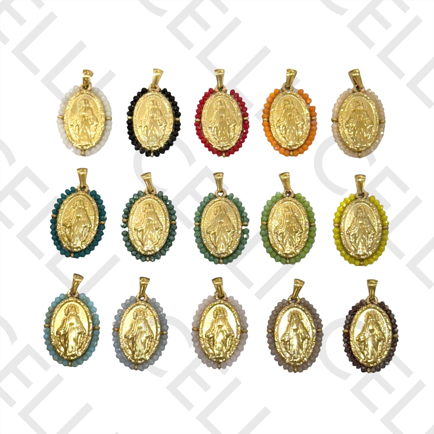 Medalha de Aço - santa