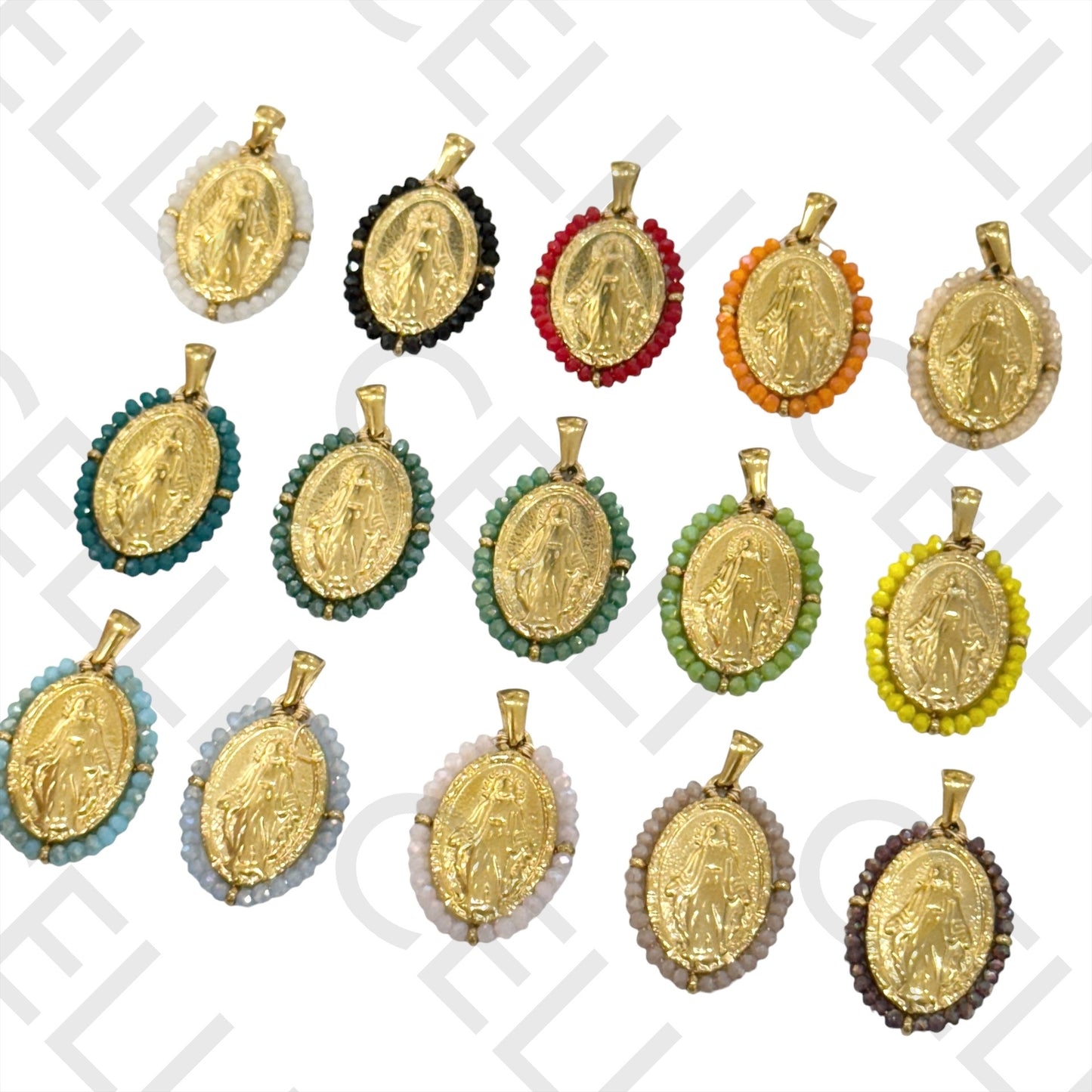 Medalha de Aço - santa