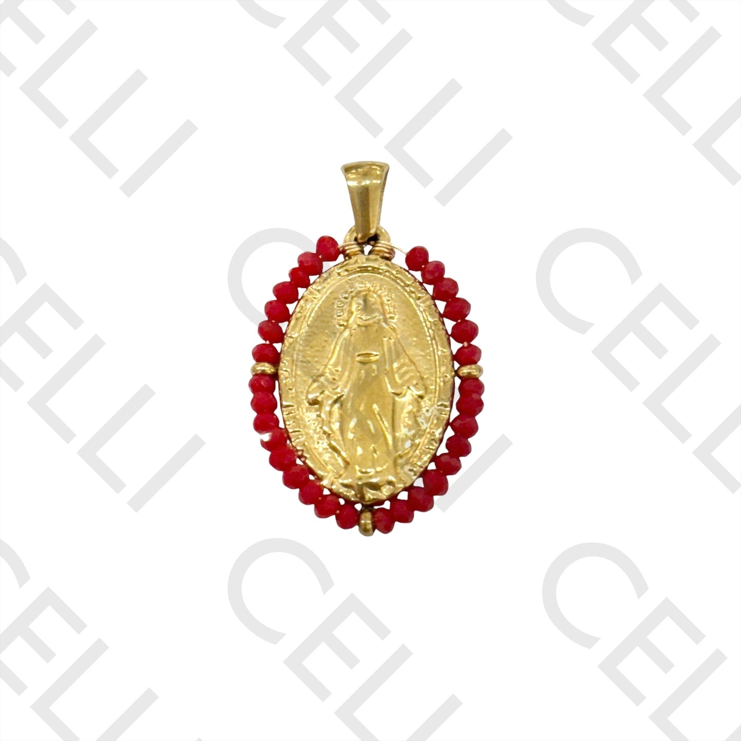 Medalha de Aço - santa