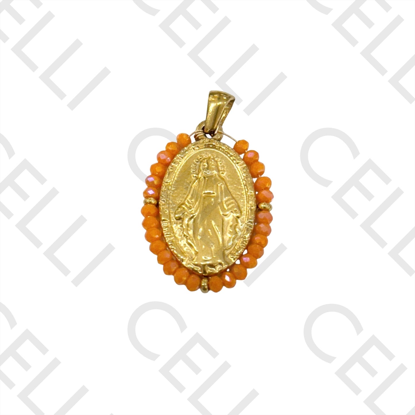 Medalha de Aço - santa