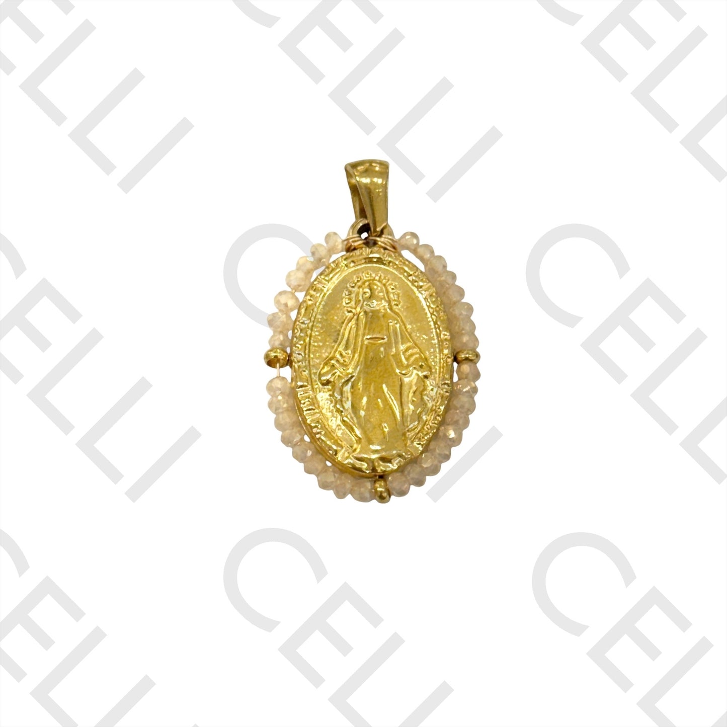 Medalha de Aço - santa