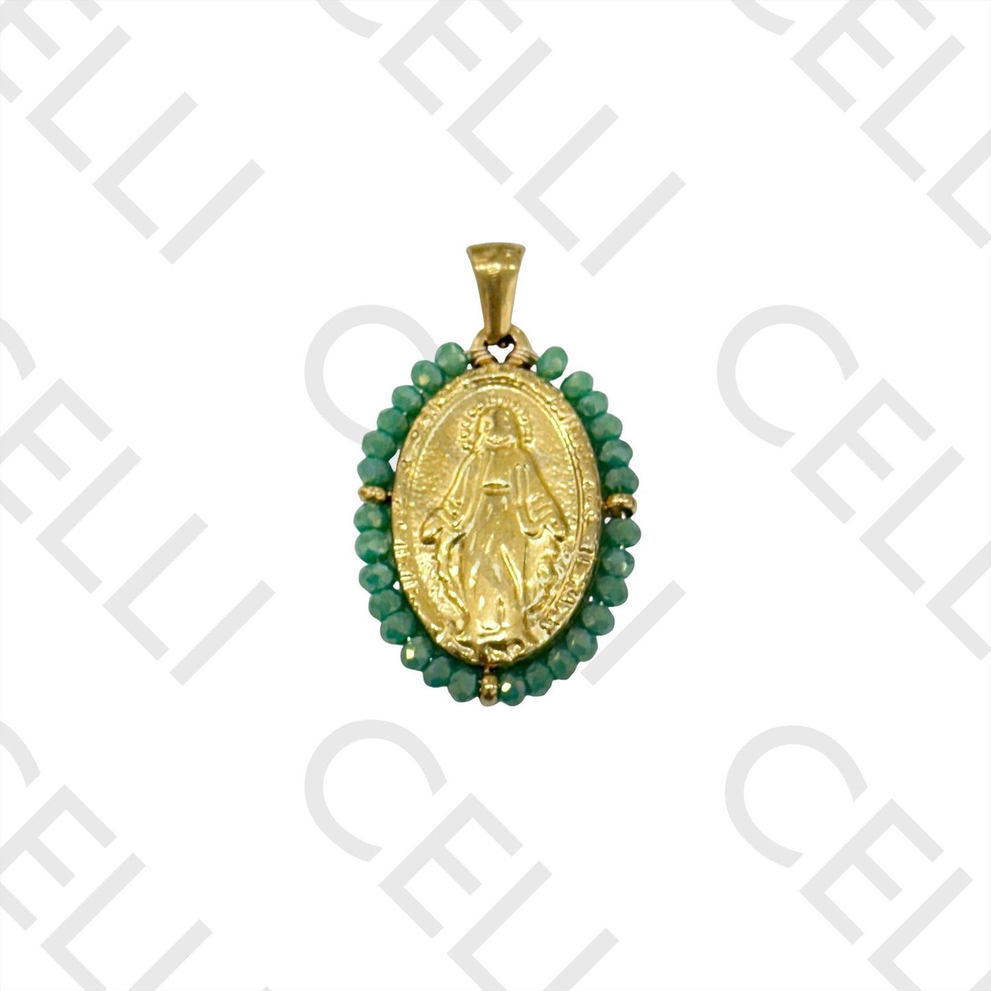 Medalha de Aço - santa