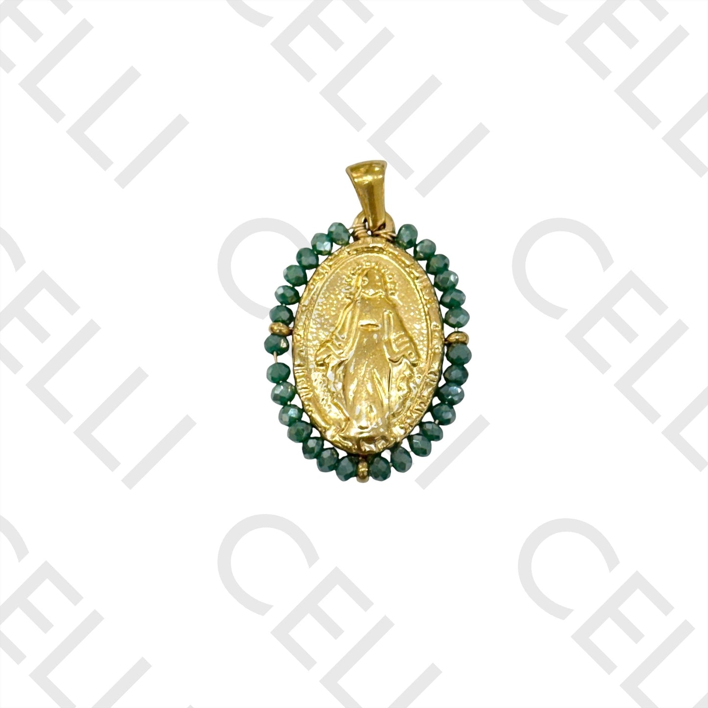 Medalha de Aço - santa