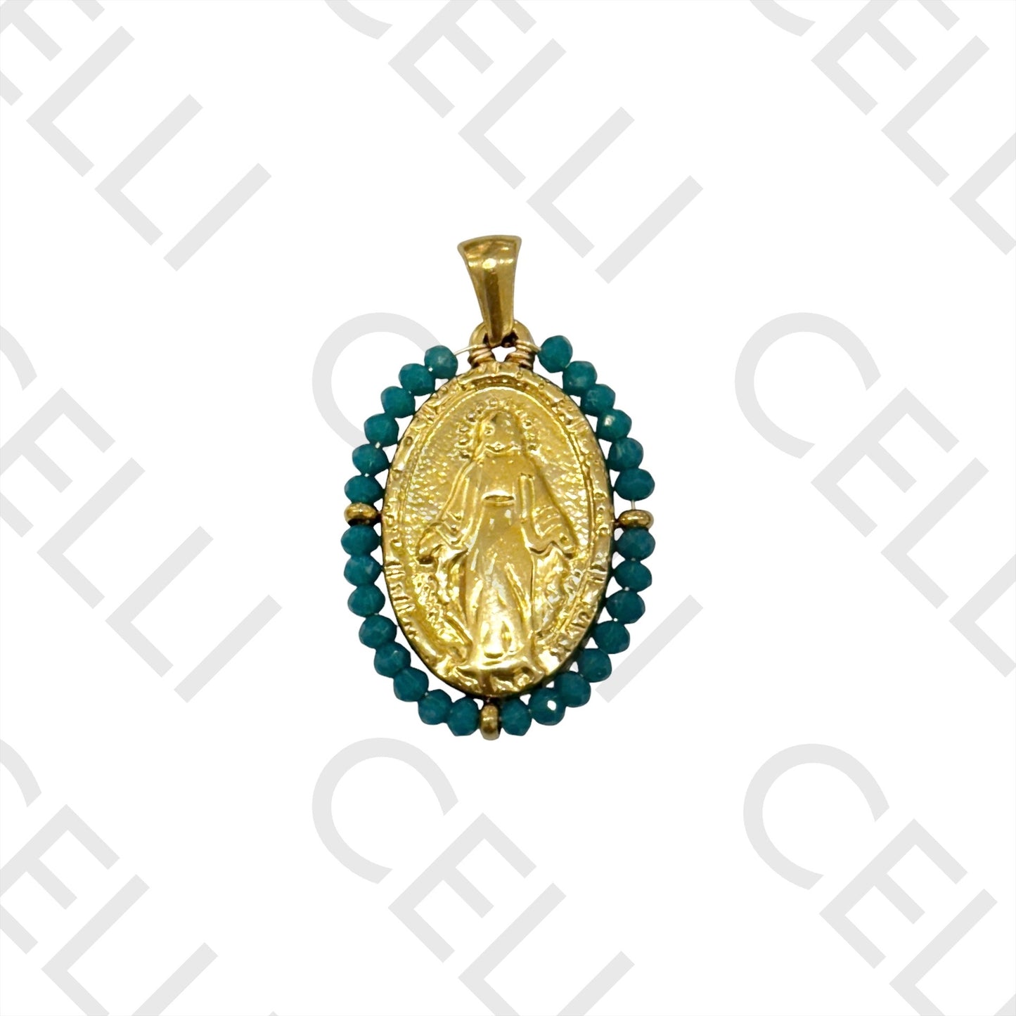 Medalha de Aço - santa