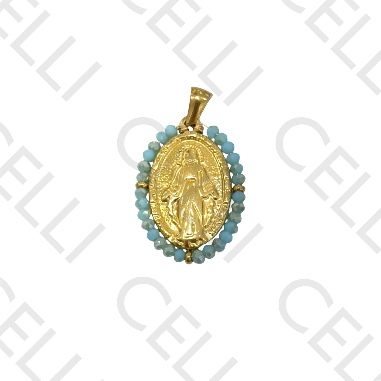 Medalha de Aço - santa