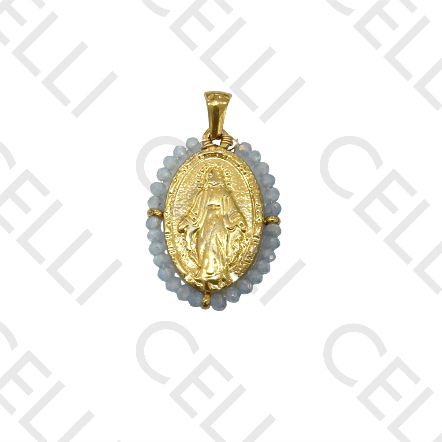 Medalha de Aço - santa