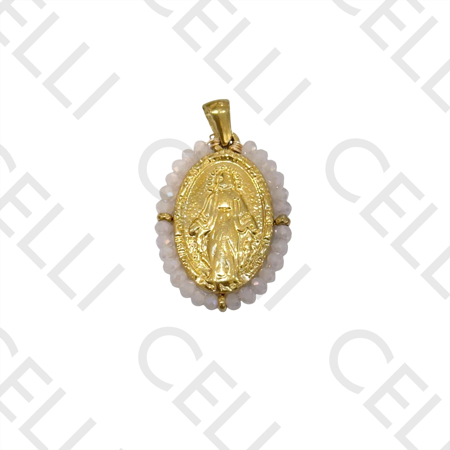 Medalha de Aço - santa