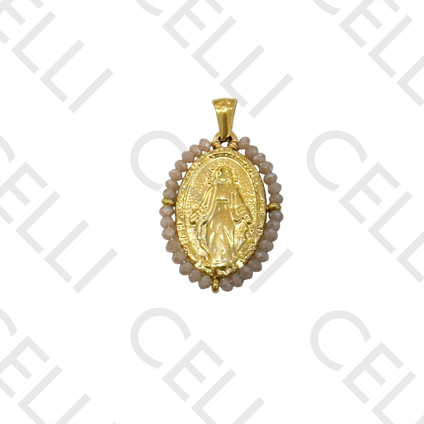 Medalha de Aço - santa