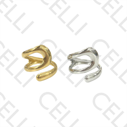 Anillo de acero - doble