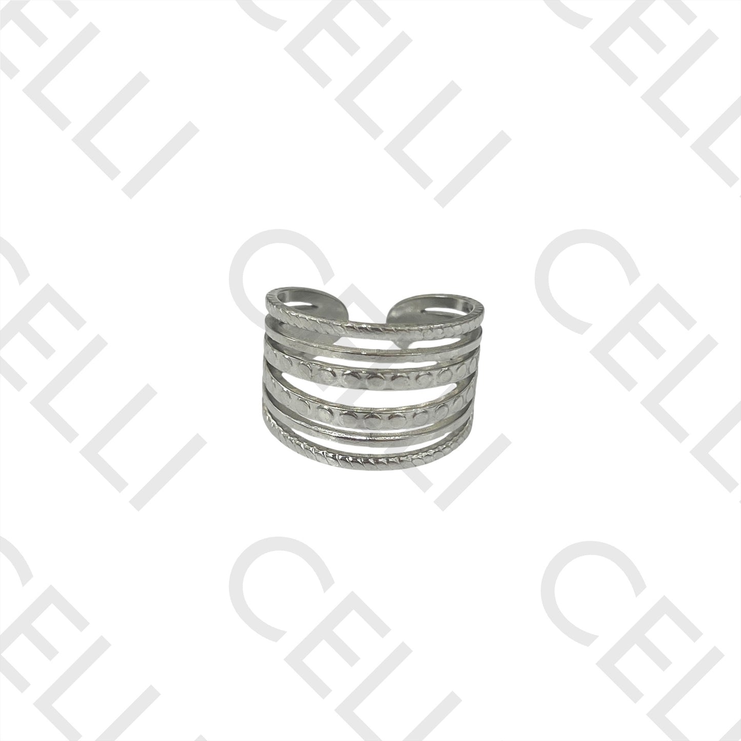 Anillo de acero - doble