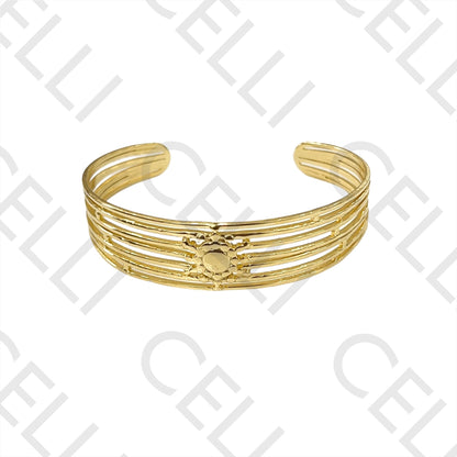 Bracelete de Aço - Sol