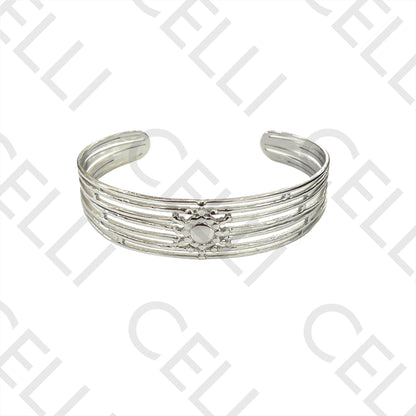 Bracelete de Aço - Sol