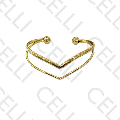 Bracelete de Aço - V