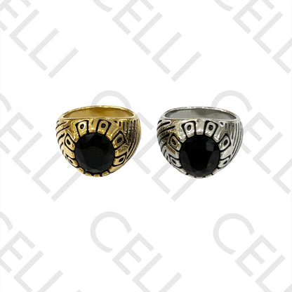 钢制戒指 - 男士