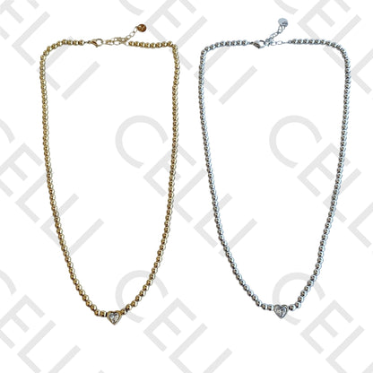 Filtrado de acero - bolas de acero y núcleo con brillante