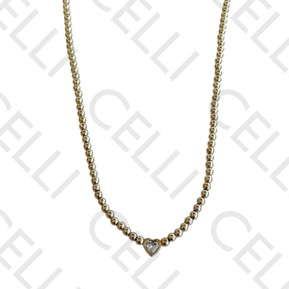 Filtrado de acero - bolas de acero y núcleo con brillante