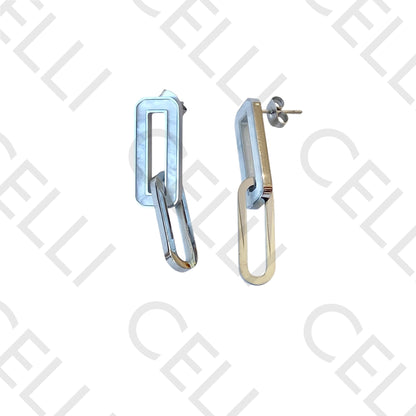 Salto de acero - cadena con resina