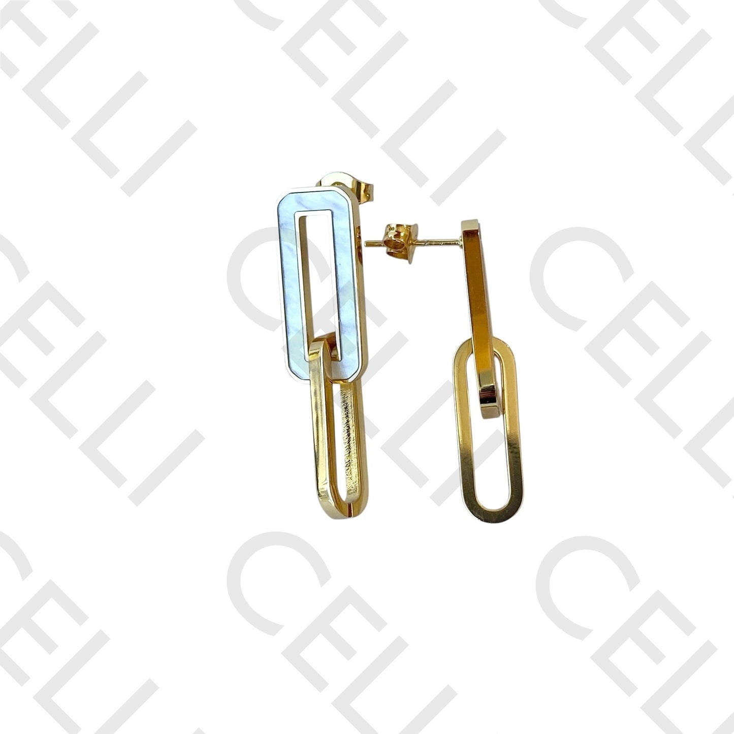 Salto de acero - cadena con resina