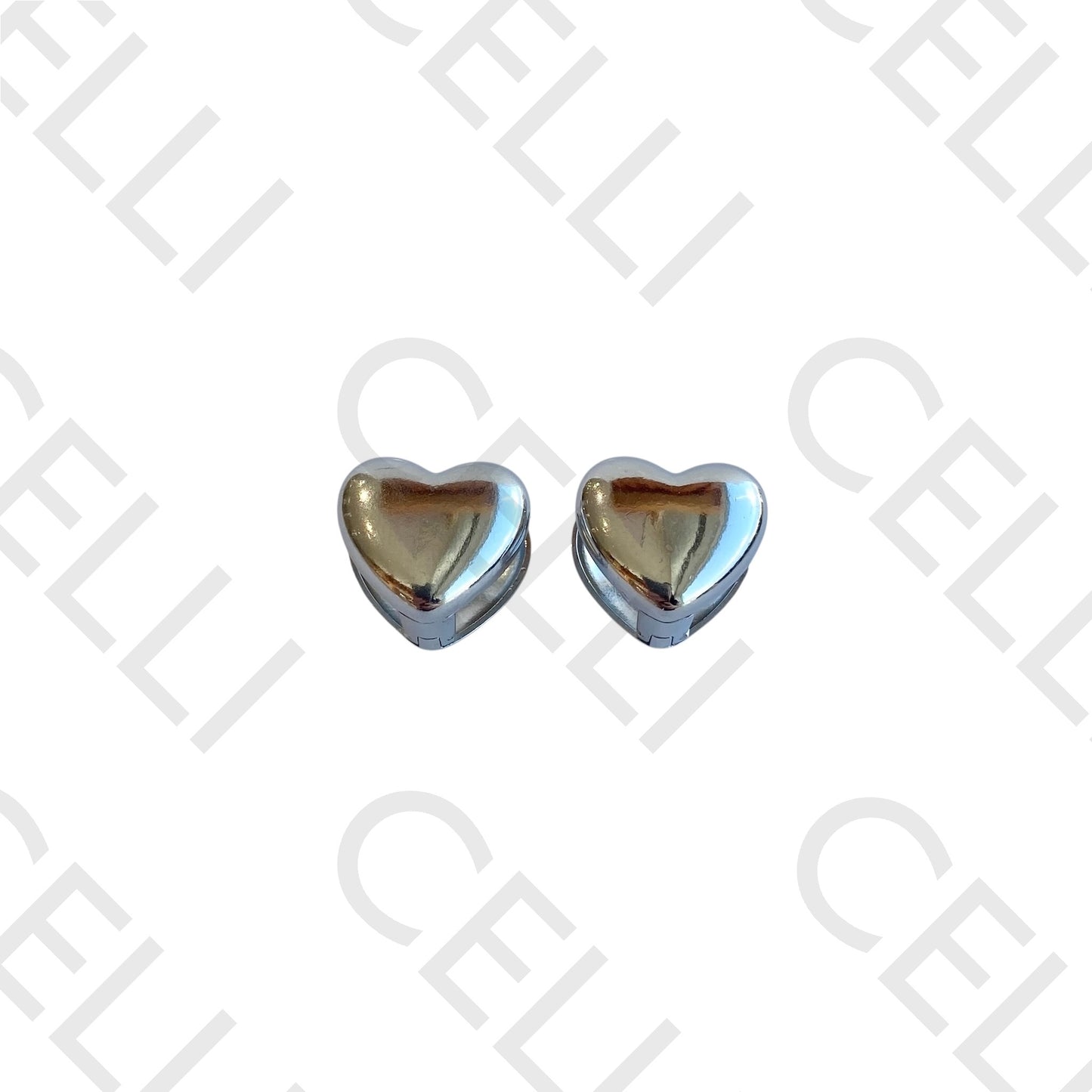 Salto de acero - corazón clic