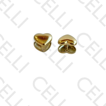 Salto de acero - corazón clic