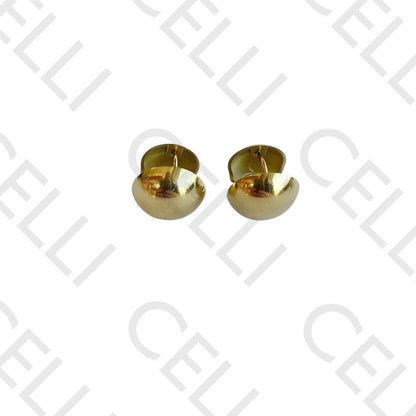 Brinco de aço - redondo clic