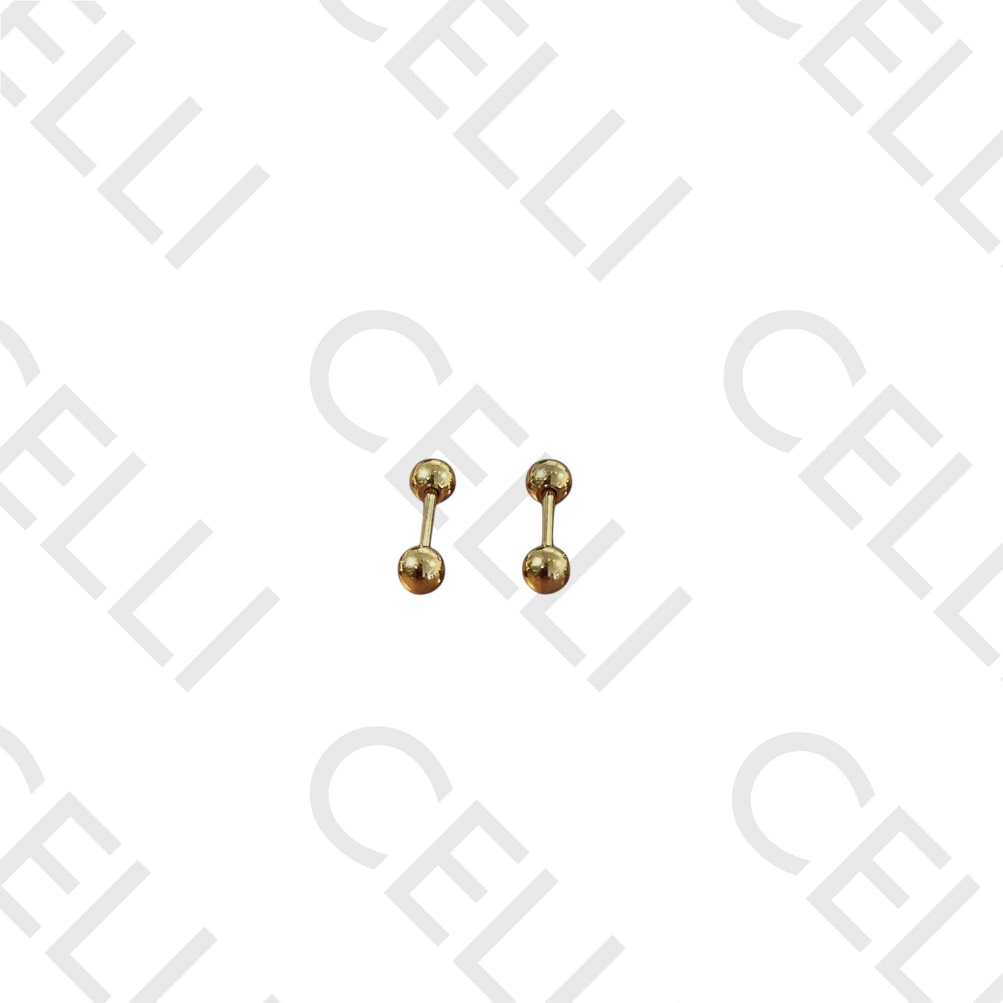 Piercing de Aço - bola de aço