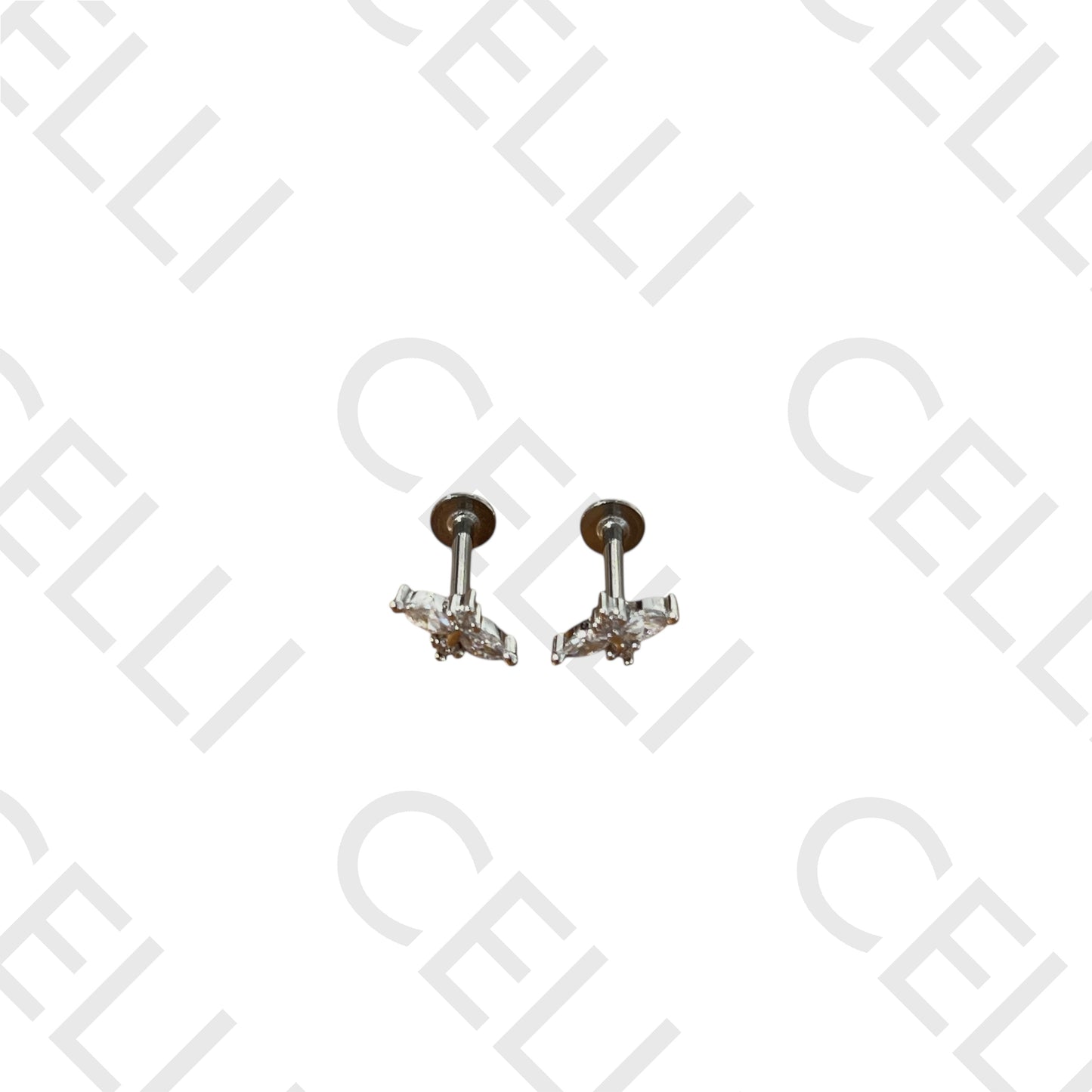 Piercing de Aço - cruz